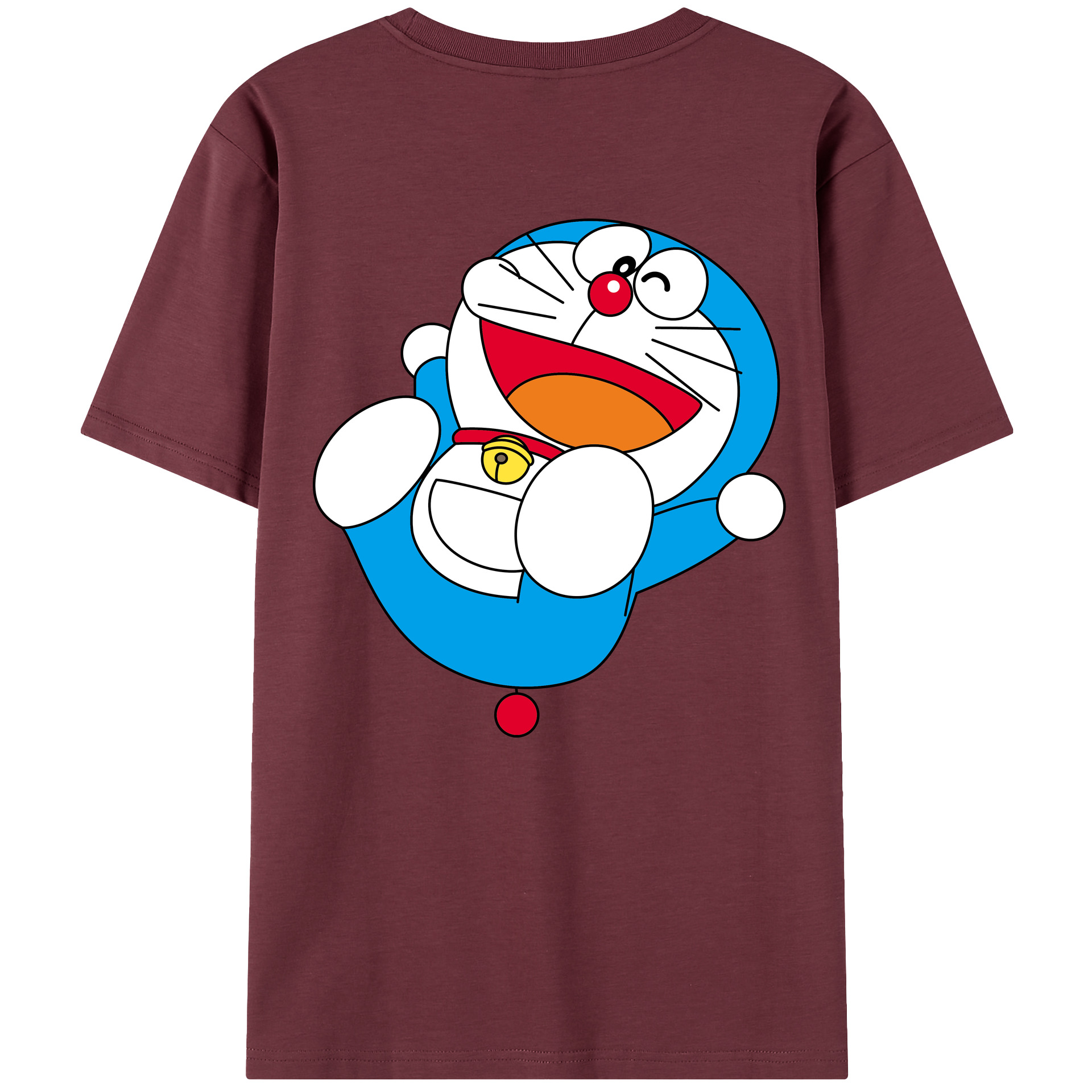 （画像用） ドラえもん Doraemon 綿100％半袖Tシャツ（背面プリント）